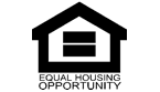 The logo for Equal Housing Opportunity, supported by RL Property Management
