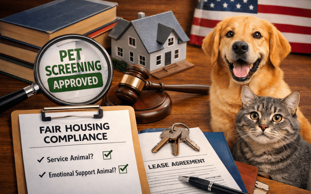 Pet Screening, Service Animals, and Fair Housing Compliance: What Landlords Need to Know