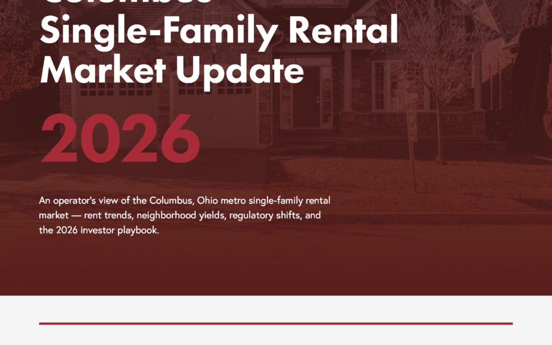 2026 Columbus Single-Family Rental Market Update