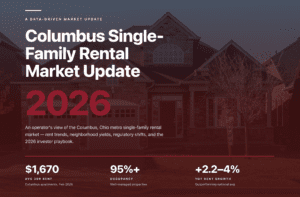 Cover slide for 2026 SFR Market Report. 