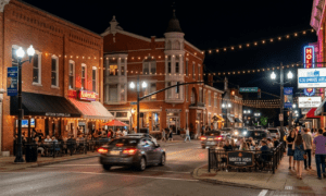 Street Corner in Westerville, Ohio nightlife